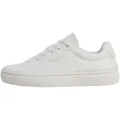 Pepe Jeans for woman. PLS000045 White Camden Hiss sneakers (41), Flat, Laces, Casual