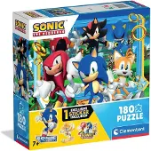 Clementoni Sonic Square Box Puzzle 180 Stykker