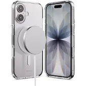 Crong Clear MAG Cover - MagSafe iPhone 17 Case (Clear)