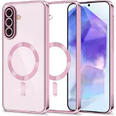 Tech-Protect Samsung Galaxy A56 MagFlex-deksel - MagSafe-kompatibelt - Roségull