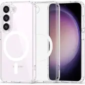 Tech-Protect FlexAir Hybrid MagSafe Case for Samsung Galaxy S23 - Clear