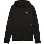 Puma PUMATECH Elevated Slim Full-Zip Hoodie Men, Men, Black, S