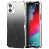 Mercedes Gjennomsiktig linjeveske for iPhone 12 mini - svart