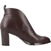 Wonders for woman. L-1112_5121_9332 VFel 12 Brown Leather Ankle Boots (38), 3 to 5 cm, None, Casual