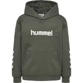Hummel Hettegenser - HmlJR - Castor Grå - - 13-14 år (158-164) - Hettegenser