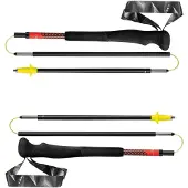 LEKI Neotrail FX.One Superlite foldbare vandrestaver i karbon (HRC Max)