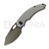 Kunwu Knives Padre - DLC - Titanium foldekniv, Diamond Texture