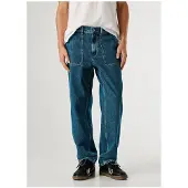Pepe Jeans for man. PM2084100 Jeans Relaxed Tapered Carpenter blue (32/32), Casual, Cotton, Denim