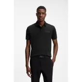 BOSS Paddy Structure 10280616 Green Kortermet Poloskjorte