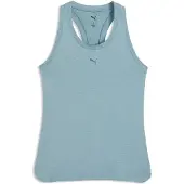 Puma CLOUDSPUN Racerback Tank Women, Clothing, Baltic Sea Blue Heather, S