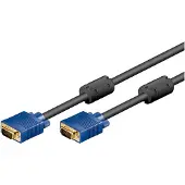 Goobay 93378, 10 m, VGA (D-Sub), VGA (D-Sub), Hankjønn, Hankjønn, Sort