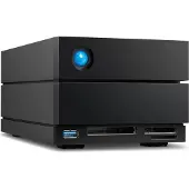 LaCie 2big Dock STLG16000400 - Harddiskarray - 16 TB - 2 brønner (SATA-600) - HDD 8 TB x 2 - Thunderbolt 4, USB 3.2 Gen 2 (ekstern) - med 5-års Rescue Data Recovery Service Plan
