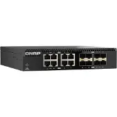 Qnap QSW-3216R-8S8T - Switch - 8 x 100/1000/2.5G/5G/10GBase-T + 8 x 10Gb Ethernet SFP+ - rackmonterbar