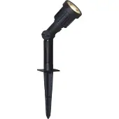 Star Trading LED-spot med jordspyd 418-92-1, svart plast, svingbar