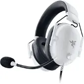 Razer BlackShark V2 X - PlayStation Licensed - hodesett - full størrelse - kablet - 3,5 mm jakk - lydisolerende - hvit