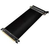 Thermaltake Gaming - PCI Express x16-kabel - 164 pin PCI Express (hann) til 164 pin PCI Express (hunn) - 20 cm - svart