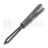 Flytanium Zenith Trainer 2.0 - Gunmetal Gray / Black balisong trainer