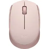 Logitech M171 - Mus - høyre- og venstrehendt - trådløs - 2,4 GHz - trådløs mottaker (USB) - Rose