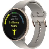 Polar Ignite 3 - Sportsur med bånd - silikon - båndbredde: S/L - display 1.28" - 32 MB - Bluetooth - 35 g - greige-sand