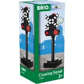 BRIO 33862 Skilt planovergang, med lys