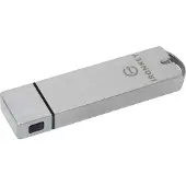 Kingston Ironkey Basic S1000 64gb Encrypted Usb Flash Drive Usb 3.0 Fips 140-2 Level 3 Taa Compliant Minnepinne