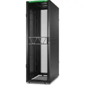 Schneider Electric NetShelter SX Gen 2 - Rack skap - 1991 H x 600W x 1200D mm, med sider - står på gulv - svart - 42U - 19 - TAA-samsvar - for P/N: SMT1000RM1U, SMT750RM1U, SRTL10KRM4UT, SRTL5KRM2UI-HW, SRTL5KRM2UT