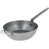 De Buyer Country fry pan staal Mineral bijenwas 32cm