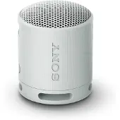 Sony SRS-XB100 Bluetooth-høyttaler, bærbar, lysegrå