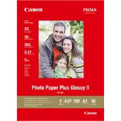 Canon Photo Paper Plus Glossy II PP-201 - Blank - A3 (297 x 420 mm) 20 ark fotopapir - for PIXMA iX4000, iX5000, iX7000, PRO-1, PRO-10, PRO-100, Pro9000, Pro9500