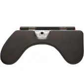 Contour Design RollerMouse Red Max - Sentrert mus - ergonomisk - kablet - USB - rød - med ArmSupport