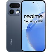 Realme 16 PRO, 17,3 cm (6,8"), 1280 x 2800 piksler, 8 GB, 256 GB, 200 MP, Grå