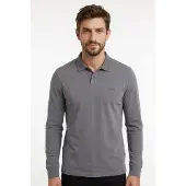BOSS Pe Interlock 10265826 Orange Langarmet T-skjorte