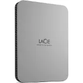 LaCie Mobile Drive - Ekstern Harddisk - 2TB - Sølv