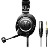 Audio-Technica StreamSet ATH-M50XSTS - Hodesett - full størrelse - kablet - 3,5 mm jakk, 3-pins XLR