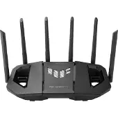 Asus TUF Gaming BE9400 - Trådløs ruter 4-portssvitsj - 1GbE, 2.5GbE, Wi-Fi 7 Multibånd
