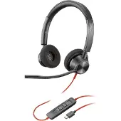 Poly Bw 3320 Stereo-m Usb-c +usb-c/a Voip-hodetelefoner