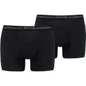 Levi's Boxershorts - 2-pack - Jet Black - - S - Small - Boxershorts