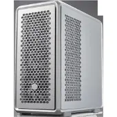 Cooler Master MasterFrame 600 - Mid tower - SSI CEB - sidepanel med vindu (herdet glass) - ingen strømforsyning (ATX) - sølv - USB/lyd