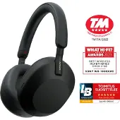 Sony WH-1000XM5 trådløse hodetelefoner, svart