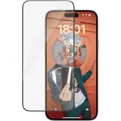 PanzerGlass | Ultra-Wide Fit - Skjermbeskytter til mobiltelefoner - Krystallklar | Apple iPhone 15 Plus