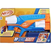 Nerf N Series Agility dartblaster F8629, trommel med 6 piler, 12 N1-piler