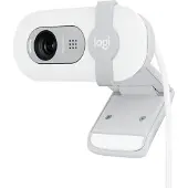 Logitech | BRIO 100 - Webkamera - Full HD - 1920 x 1080 - innbygget mikrofon - USB-C - Off-White