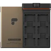 Polar Pro Slate II, 18 kort, CFexpress Type A, MicroSD (TransFlash), SD, Aluminium, Termoplastisk elastomer (TPE), Sand, Krasjsikker, Skittbestandig, Sjokkresistent, 84 mm