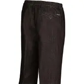 Brühl Jeans med strikk i livet - koksgrå/svart