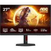 AOC G4 Q27G4SRU gamingskjerm 27 QHD 300 Hz Fast IPS, svart/rød