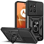 Tech-Protect Motorola Moto G15 CamShield Pro Deksel - Svart