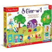 Clementoni pedagogisk spillsett 8-i-1