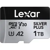 Lexar 1TB microSDXC Professional SILVER Plus UHS-I A2 V30 U3 4K
