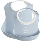 BabyBjörn Smekke - 2-pack - Pastellblå - - OneSize - Smekke