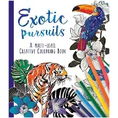 Alligator Mandala coloring book EXOTIC PURSUITS